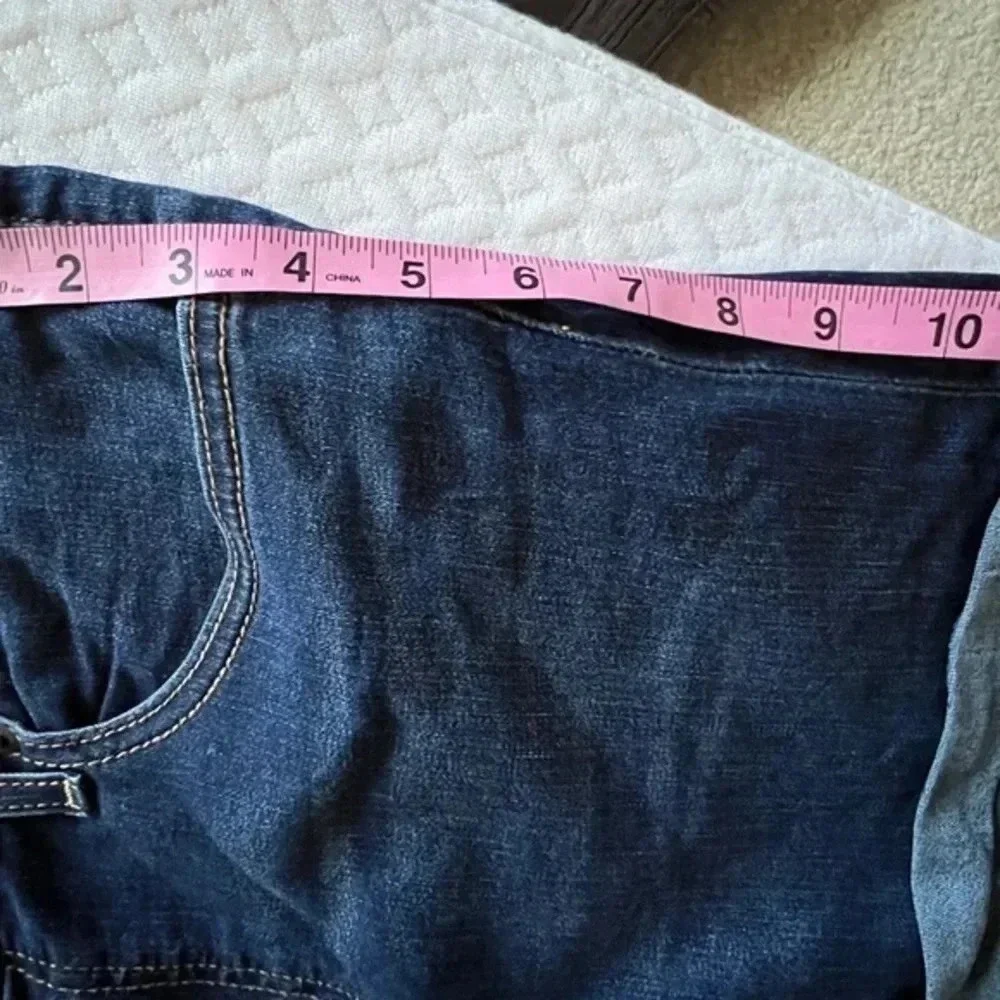 Levi’s Denim Jean Shorts-Dark Denim Size 31 - Picture 5 of 6